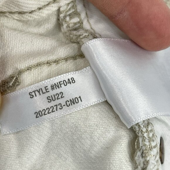 Madewell The Dad Jean Shorts Vintage Canvas Wash Size 27 High Rise NF048 - Picture 10 of 13